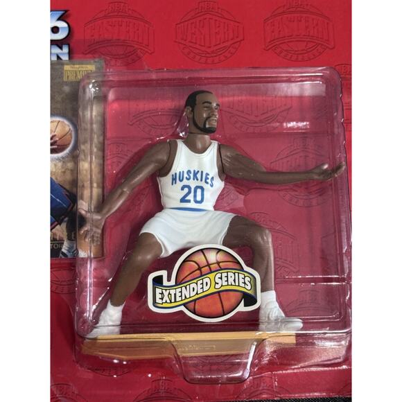 1996 Damon Stoudamire NBA Toronto Raptors Kenner Starting Lineup New Extended - Picture 3 of 8